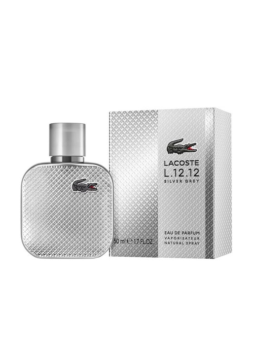 Lacoste L.12.12 Silver Grey Eau de Parfum 50 ml Lacoste L.12.12 Silver Grey Eau de Parfum 50 ml