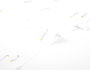 Dailylike Tissu en coton brodé Animaux, goose white, 1,50m x 3m