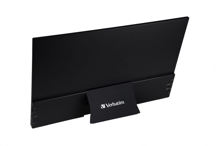 Verbatim - Moniteur portable tactile IPS 15,6" 4K UHD (3840x2160) - Écran 10-points touch, HDR, USB-C, HDMI, USB-A - Compatible PC, Mac, tablette, téléphone