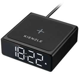 KIENZLE Réveil Numérique avec Charge Sans Fil Noir