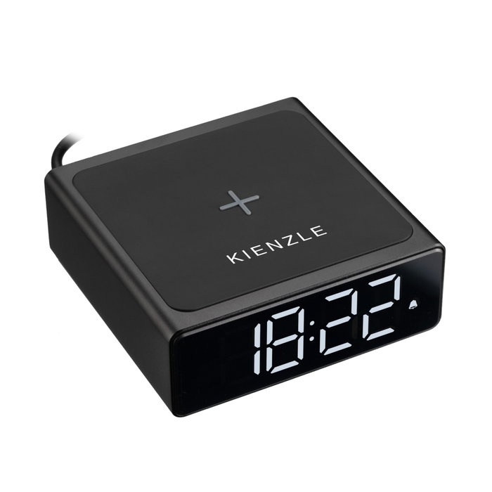 KIENZLE Réveil Numérique avec Charge Sans Fil Noir KIENZLE Réveil Numérique avec Charge Sans Fil Noir