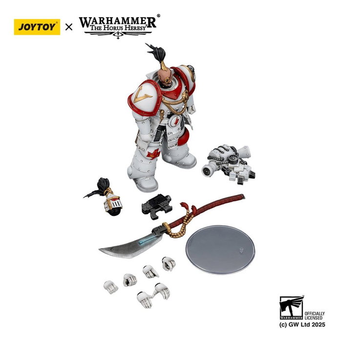 Joy Toy (CN) Warhammer The Horus Heresy White Scars Legion Praetor - 12 cm