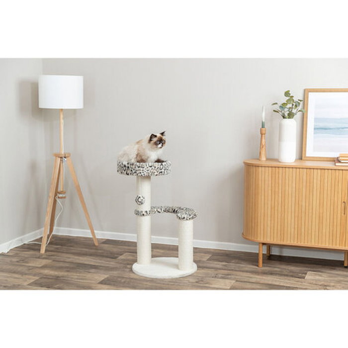 Grattoir pour Chats Trixie Leo Crème Ø 48 cm 82 cm