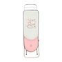 Decuevas Planchador Plegable Funny - Table à repasser pliante, couleur rose, hauteur ajustable 63x72x25 cm
