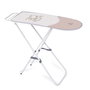 Decuevas Planchador Plegable Funny - Table à repasser pliante, couleur rose, hauteur ajustable 63x72x25 cm