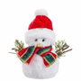 BigBuy Home Décoration de Noël Bonhomme de Neige Multicouleur