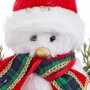BigBuy Home Décoration de Noël Bonhomme de Neige Multicouleur