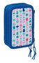 Safta Plumier Triple 37 Pièces pour Crayons - Dimensions : 12,5 x 19,5 x 5,5 cm