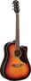 EKO Guitare Acoustique Dreadnought Ranger 6 A/E Cutaway - Brown Sunburst