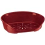 Ferplast Siesta Deluxe Corbeille pour Chat et Petit Chien, Taille 4 (61.5*45*21.5 cm), Bordeaux
