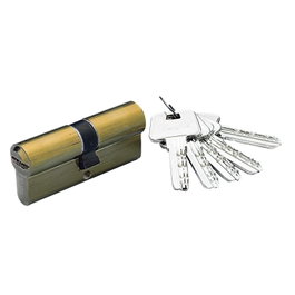 Yale Cylindre de sécurité HS-6 35x45/r15,0 laitonné