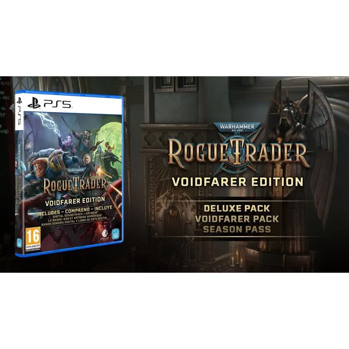 Just For Games Warhammer 40,000 Rogue Trader Voidfarer Edition - Jeu PS5