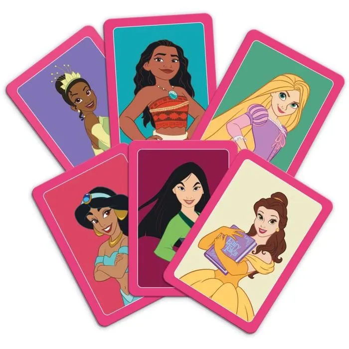 Winning Moves Jeu de Société - Match des Princesses Disney 2025 - Jeu d'observation et de tactique pour 2 joueurs