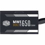 Cooler Master MWE Bronze 650W V2 - Alimentation PC 650W 80 Plus Bronze, Câbles Plats Noirs