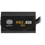 Cooler Master MWE Bronze 650W V2 - Alimentation PC 650W 80 Plus Bronze, Câbles Plats Noirs