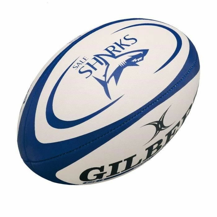 Gilbert Ballon de rugby REPLICA - Sharks - Taille Midi