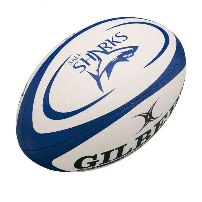 Gilbert Ballon de rugby Replica Sharks - Taille Midi