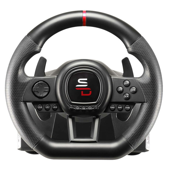 Subsonic Superdrive GS650-X Volant de course avec levier de vitesse et 3 pédales Subsonic Superdrive GS650-X Volant de course avec levier de vitesse et 3 pédales
