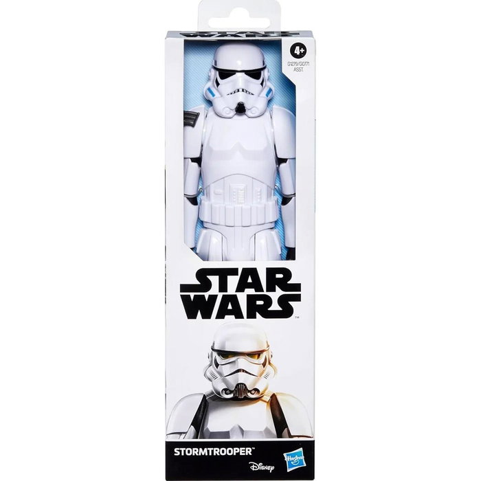 Hasbro Star Wars - Figurine Stormtrooper d'action de 30 cm - Détails fidèles avec blaster - Licence officielle - À partir de 4 ans