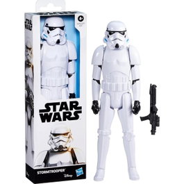 Hasbro Star Wars - Figurine Stormtrooper d'action de 30 cm - Détails fidèles avec blaster - Licence officielle - À partir de 4 ans