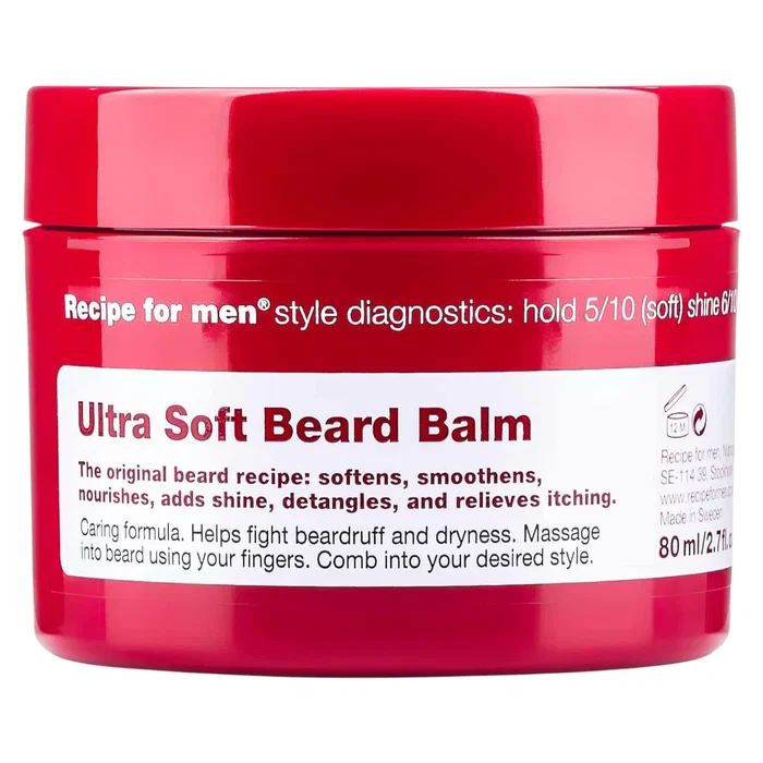 Recipe For Men Ultra Soft Beard Balm 80 ml Recipe For Men Ultra Soft Beard Balm 80 ml