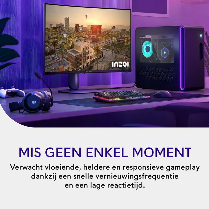 Dell AW3225DM Moniteur Gaming Incurvé 32 pouces QHD 180Hz