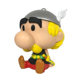 Plastoy Figurine Tirelire Asterix & Obélix Chibi 16,5 cm