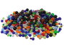 Innspiro Mélange de perles en verre transparentes 4-6-8mm 300g