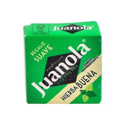 JUANOLA Pastilles Menthe Verte Boîte 5,4g Réf. Caja Verde JUANOLA Pastilles Menthe Verte Boîte 5,4g Réf. Caja Verde