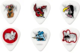 DUNLOP Boîte de 432 médiators Graphic Artist Frank Kozik - 6 Modèles