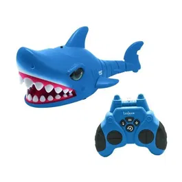 Lexibook RC Shark - Requin télécommandé rechargeable avec effets sonores réalistes et télécommande incluse