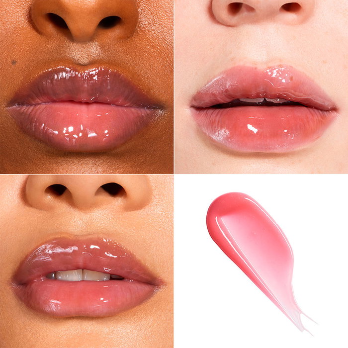 Rimmel London #700 Gloss à Lèvres Thrill Seeker Sucre Saupoudré Hydratant Acide Hyaluronique Brillance 6 ml