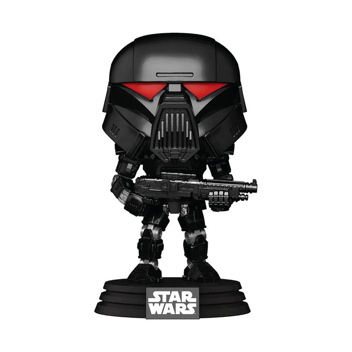 FUNKO Funko Pop Star Wars: The Mandalorian - Dark Trooper FUNKO Funko Pop Star Wars: The Mandalorian - Dark Trooper