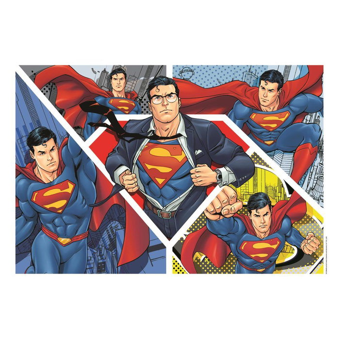 Clementoni Puzzle Superman Maxi Super Color 104 pièces Clementoni Puzzle Superman Maxi Super Color 104 pièces