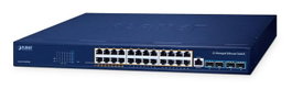 Planet GS-6311-24HP4X Commutateur Ethernet géré 24 ports PoE et 4 ports 10G SFP+
