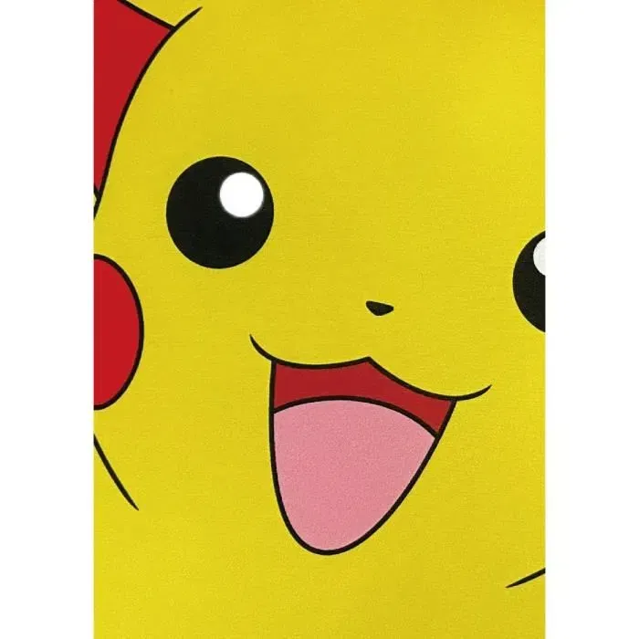 Pokemon - Coussin décoratif double face carré 40x40 cm - Housse en microfibre - Motif Pikachu et Carapuce - Pour chambre et salon Pokemon - Coussin décoratif double face carré 40x40 cm - Housse en microfibre - Motif Pikachu et Carapuce - Pour chambre et salon