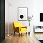 Olongapo Lampadaire design Aurora en aluminium