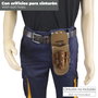 WOLFPACK LINEA PROFESIONAL Housse en cuir pour outils d'électricien