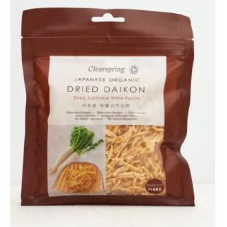 Clearspring Daikon séché en lanières 30g - Râpé japonais bio Clearspring Daikon séché en lanières 30g - Râpé japonais bio