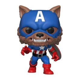 Funko Pop Marvel Capitaine America Capwolf Édition Limitée