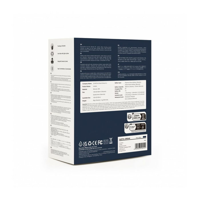 Plug Anal Svakom Noir (10 cm)