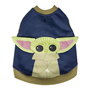Cerdá Sudadera pour chien à capuche motifs The Mandalorian en coton brushed couleur bleue taille XS