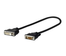 Vivolink Adaptateur DVI-D Mâle vers DVI-D Femelle 24+1 0,2m