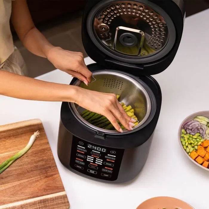 COSORI Multicuiseur 5L - 17 Programmes de Cuisson - Puissance 970W - Chauffage jusqu'à 120°C - Revêtement Antiadhésif - Interface LED