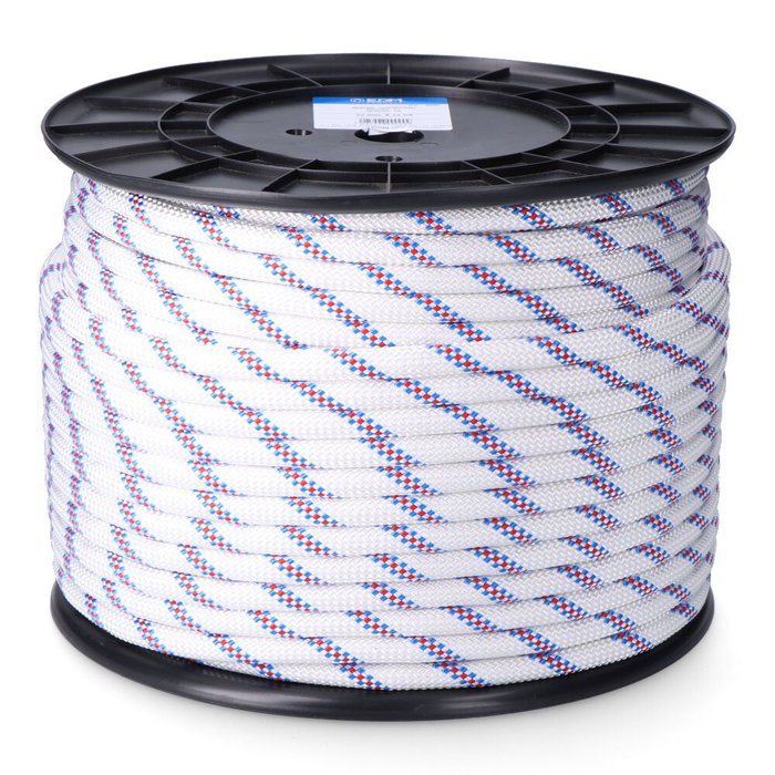 Corde EDM 87932 Driza Blanc Polyester 6 mm x 300 m Tressé Corde EDM 87932 Driza Blanc Polyester 6 mm x 300 m Tressé