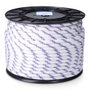 Corde EDM 87932 Driza Blanc Polyester 6 mm x 300 m Tressé