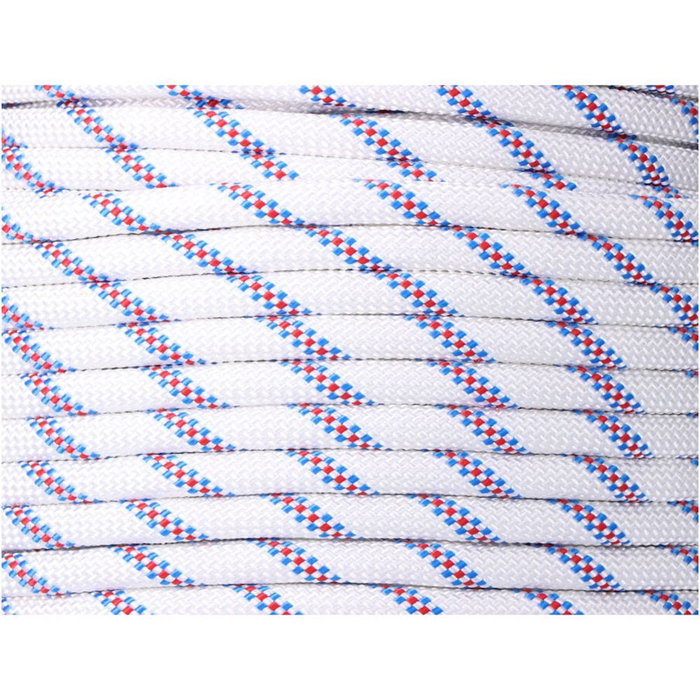 Corde EDM 87932 Driza Blanc Polyester 6 mm x 300 m Tressé Corde EDM 87932 Driza Blanc Polyester 6 mm x 300 m Tressé