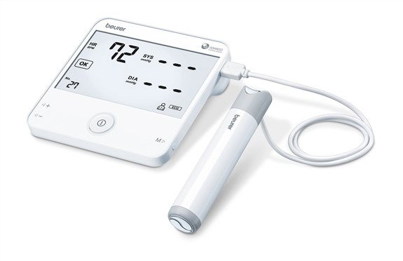 Beurer BM-95 - Tensiomètre brassard connecté Bluetooth avec fonction ECG et mesure de la fréquence cardiaque