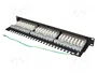 LANBERG Panneau de brassage Cat 5e 24 ports RJ45 1U 19 pouces