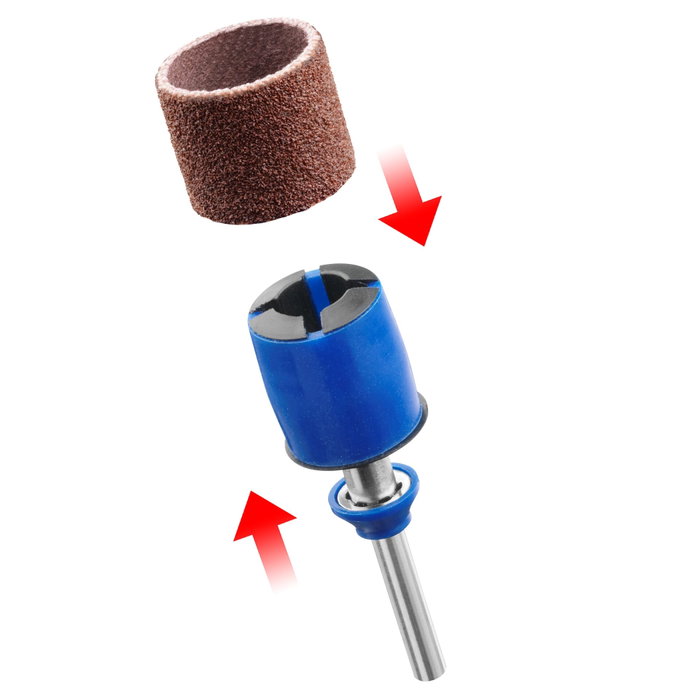 Dremel SC407 EZ SpeedClic Mandrin de Ponçage et Bandes de Ponçage Dremel SC407 EZ SpeedClic Mandrin de Ponçage et Bandes de Ponçage
